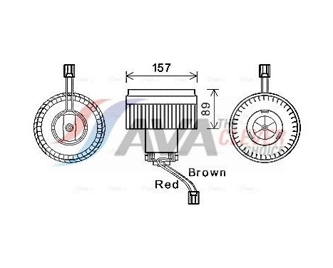 stove fan VO8177 Ava Quality Cooling