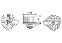 stove fan VO8182 Ava Quality Cooling