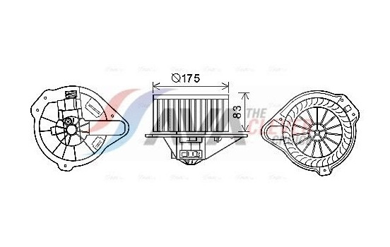 stove fan VO8182 Ava Quality Cooling
