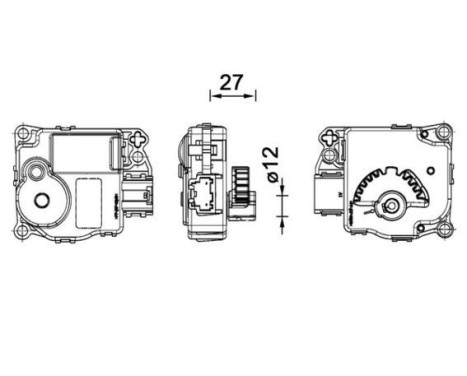 Control, distribution valve BEHR *** PREMIUM LINE ***