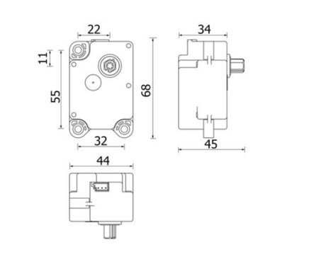 Control, distribution valve