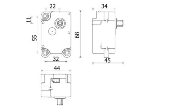 Control, distribution valve