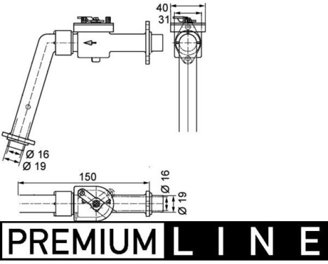 Control Valve, coolant BEHR *** PREMIUM LINE ***