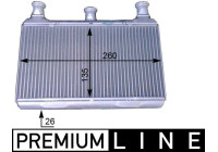 Heat Exchanger, interior heating BEHR *** PREMIUM LINE ***