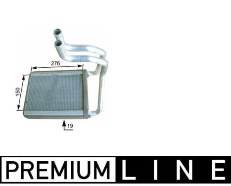 Heat Exchanger, interior heating BEHR *** PREMIUM LINE ***