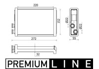 Heat Exchanger, interior heating BEHR *** PREMIUM LINE ***