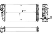 Heat Exchanger, interior heating BEHR *** PREMIUM LINE ***