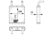 Heat Exchanger, interior heating BEHR *** PREMIUM LINE ***