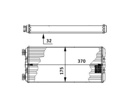 Heat Exchanger, interior heating BEHR *** PREMIUM LINE ***