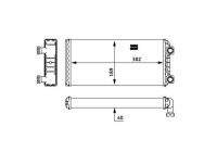 Heat Exchanger, interior heating BEHR *** PREMIUM LINE ***