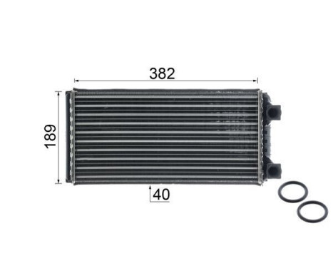 Heat Exchanger, interior heating BEHR *** PREMIUM LINE ***, Image 11