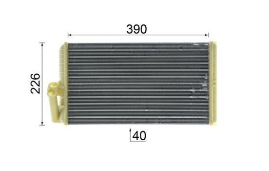 Heat Exchanger, interior heating BEHR *** PREMIUM LINE ***, Image 11