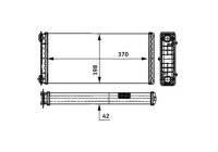 Heat Exchanger, interior heating BEHR *** PREMIUM LINE ***
