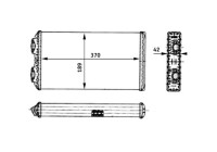Heat Exchanger, interior heating BEHR *** PREMIUM LINE ***