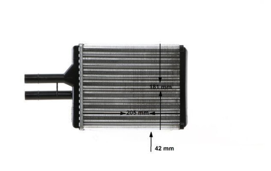 Heat Exchanger, interior heating BEHR