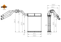 Heat Exchanger, interior heating EASY FIT