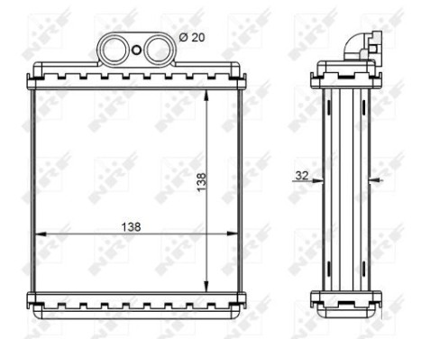 Heat Exchanger, interior heating EASY FIT, Image 5