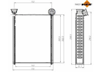 Heat Exchanger, interior heating EASY FIT