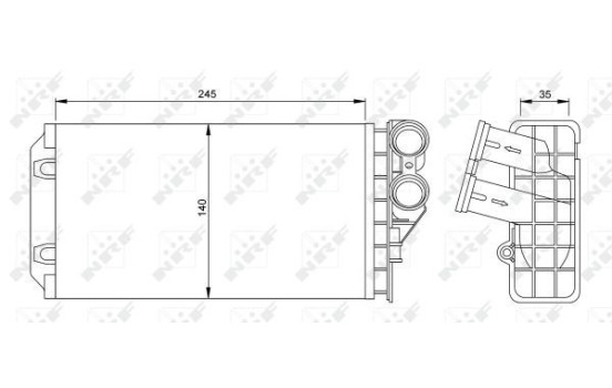 Heat Exchanger, interior heating EASY FIT, Image 2
