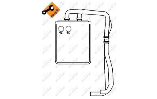 Heat Exchanger, interior heating EASY FIT, Image 5