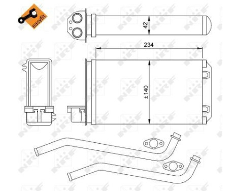 Heat Exchanger, interior heating EASY FIT, Image 6