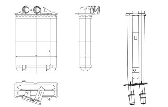 Heat Exchanger, interior heating EASY FIT, Image 5