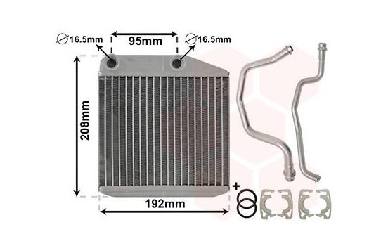 Heat Exchanger, interior heating *** IR PLUS ***, Image 2