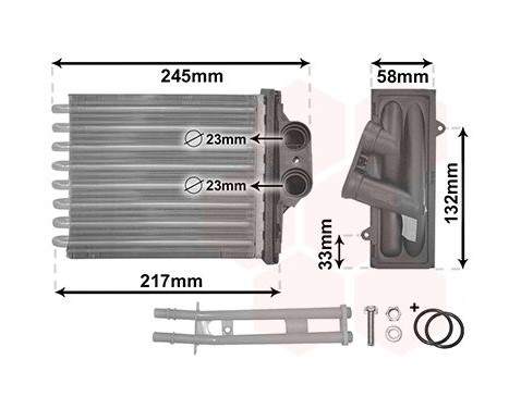 Heat Exchanger, interior heating *** IR PLUS ***, Image 3