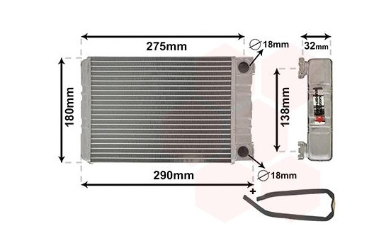 Heat Exchanger, interior heating *** IR PLUS ***, Image 2