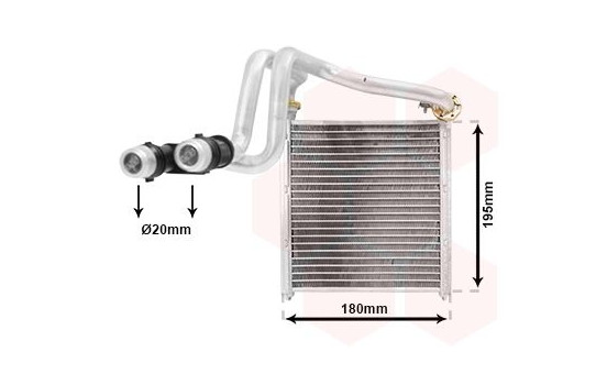Heat Exchanger, interior heating *** IR PLUS ***