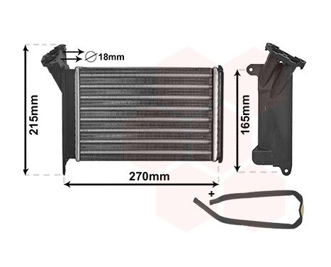 Heat Exchanger, interior heating *** IR PLUS ***, Image 2