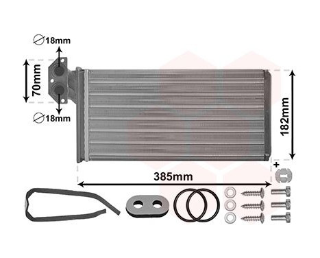 Heat Exchanger, interior heating *** IR PLUS ***