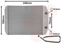 Heat Exchanger, interior heating *** IR PLUS ***
