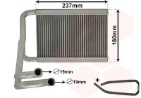Heat Exchanger, interior heating *** IR PLUS ***