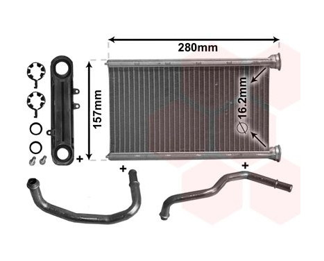Heat Exchanger, interior heating *** IR PLUS ***