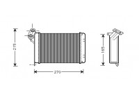 Heat Exchanger, interior heating *** IR PLUS ***