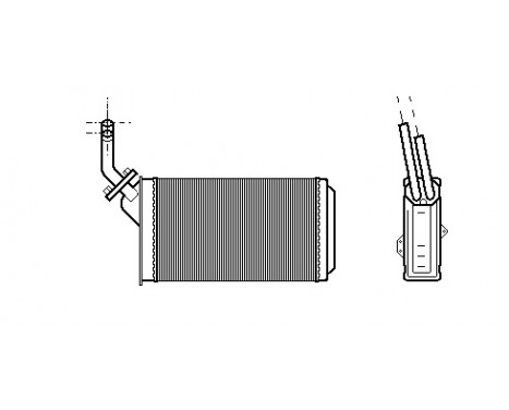 Heat Exchanger, interior heating *** IR PLUS ***