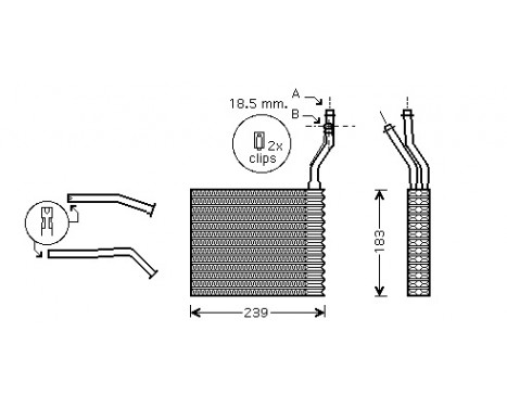 Heat Exchanger, interior heating *** IR PLUS ***, Image 3