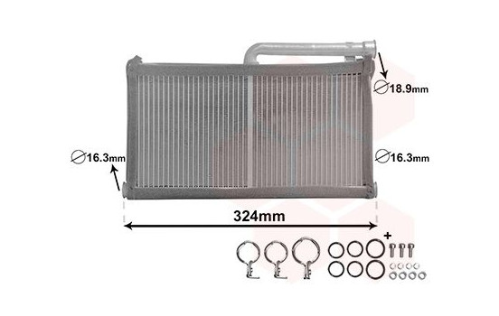 Heat Exchanger, interior heating *** IR PLUS ***, Image 2