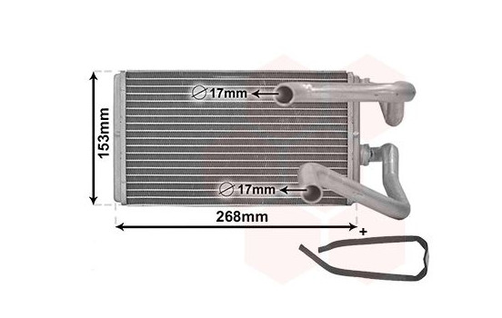 Heat Exchanger, interior heating *** IR PLUS ***