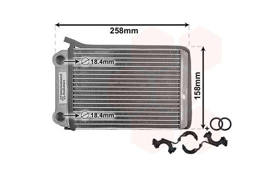 Heat Exchanger, interior heating *** IR PLUS ***, Image 2
