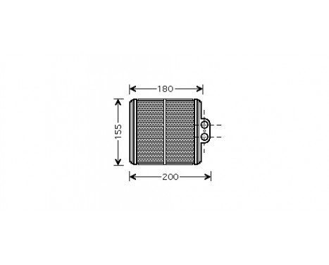 Heat Exchanger, interior heating *** IR PLUS ***