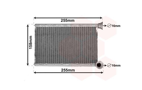 Heat Exchanger, interior heating *** IR PLUS ***, Image 2