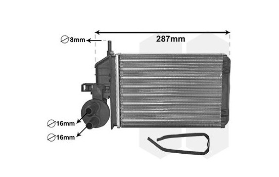 Heat Exchanger, interior heating *** IR PLUS ***, Image 2