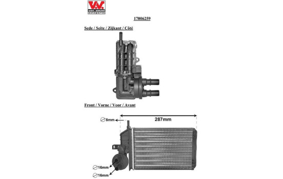 Heat Exchanger, interior heating *** IR PLUS ***, Image 5