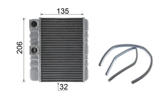 Heat Exchanger, interior heating PREMIUM LINE, Image 11