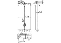 Heat Exchanger, interior heating PREMIUM LINE