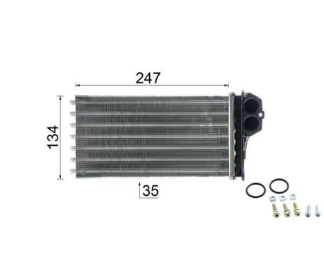 Heat Exchanger, interior heating PREMIUM LINE, Image 12