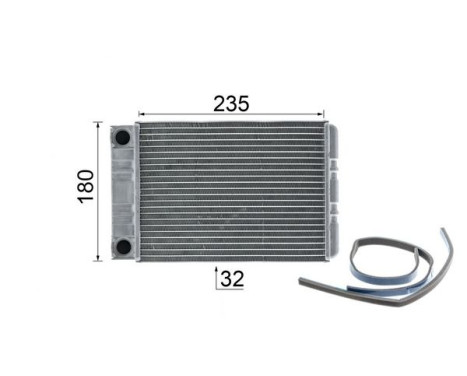 Heat Exchanger, interior heating PREMIUM LINE, Image 12