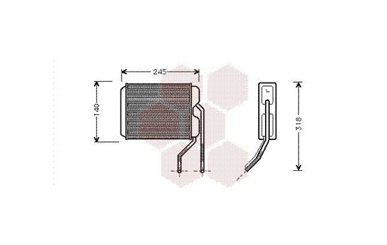 Heat Exchanger, interior heating, Image 2